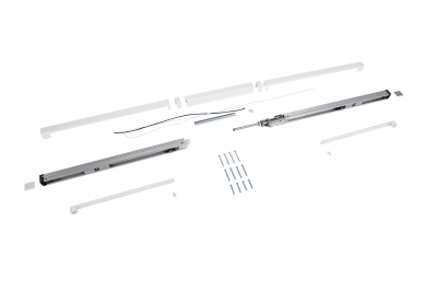 Координатор с электромагнитной фиксацией открытого положения G-GSR-EMF 1/V, белый RAL9016